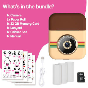 Instant Fun Kids Memory Print Camera (view 14)