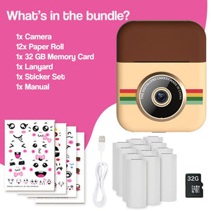 Instant Fun Kids Memory Print Camera (view 16)
