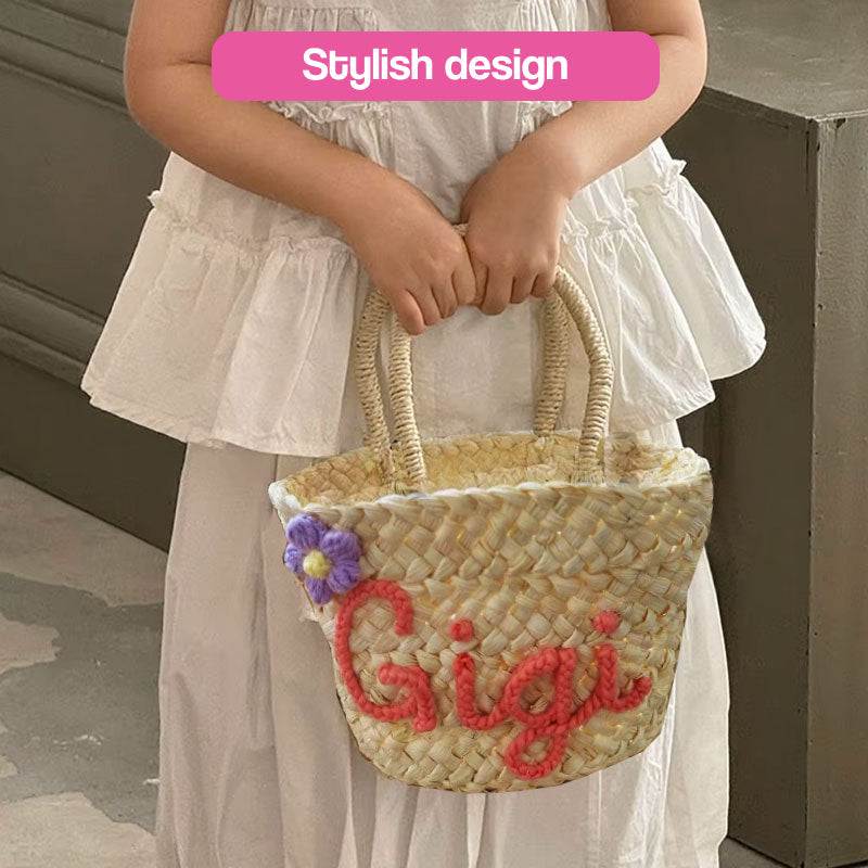 Customizable Straw Bag Bundle (view 5)