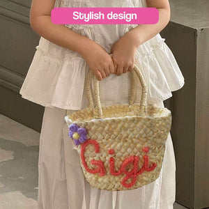 Customizable Straw Bag Bundle (view 5)