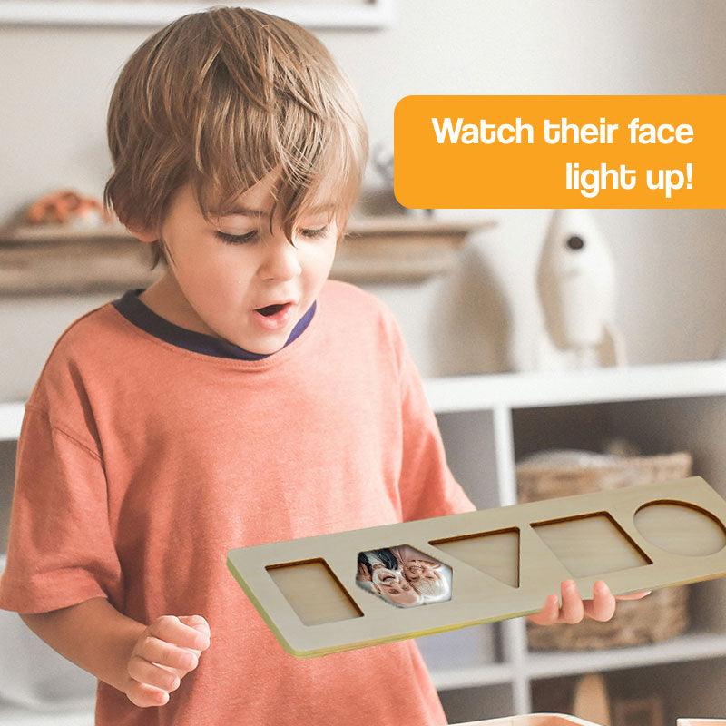 Montessori Inspired Custom Photo Puzzle Game – educational toy