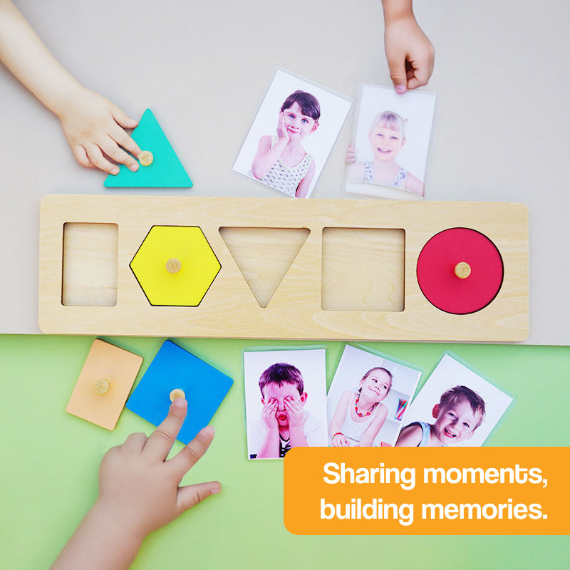 Montessori Inspired Custom Photo Puzzle Game