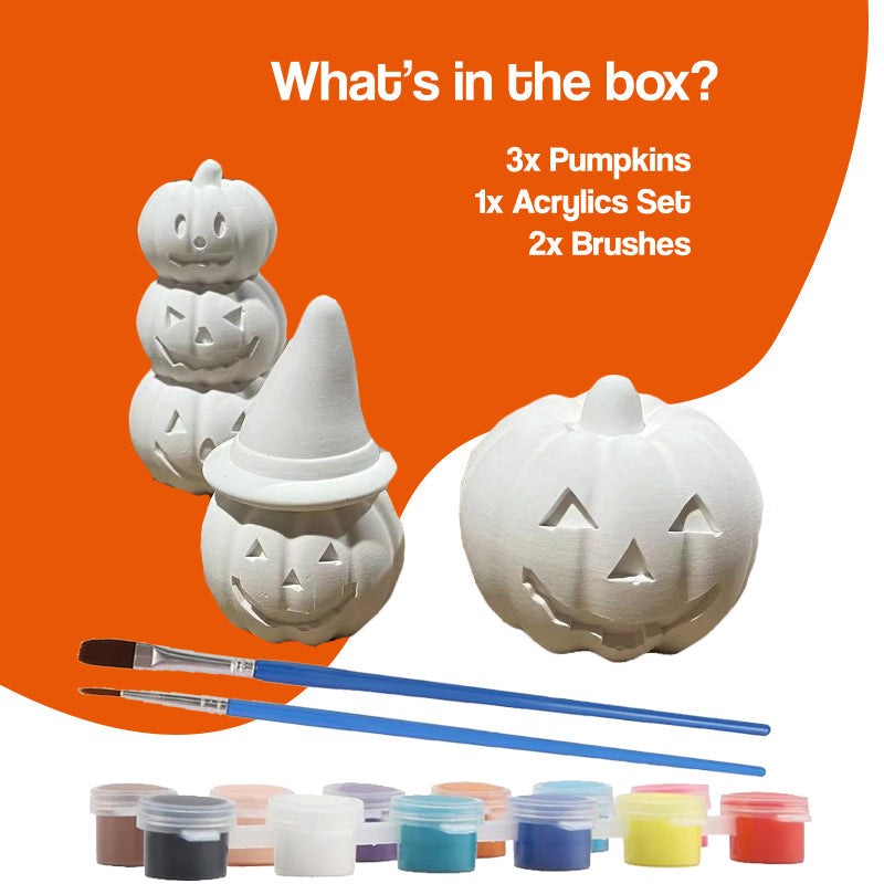 DIY Halloween Pumpkin Art Kit – educational toy