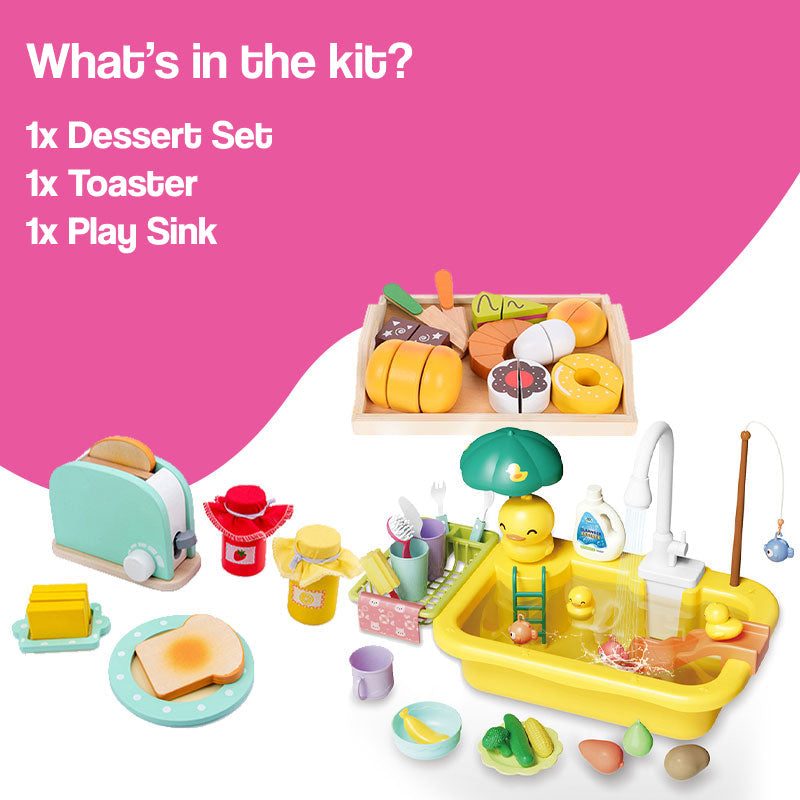 Little Independent Play Pretend Kit – gift idea for kids and grandchildren
