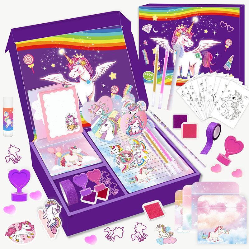 Unicorn Stationery Set – for kids ages 3+