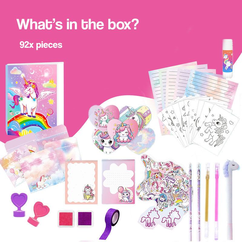 Unicorn Stationery Set (view 8)