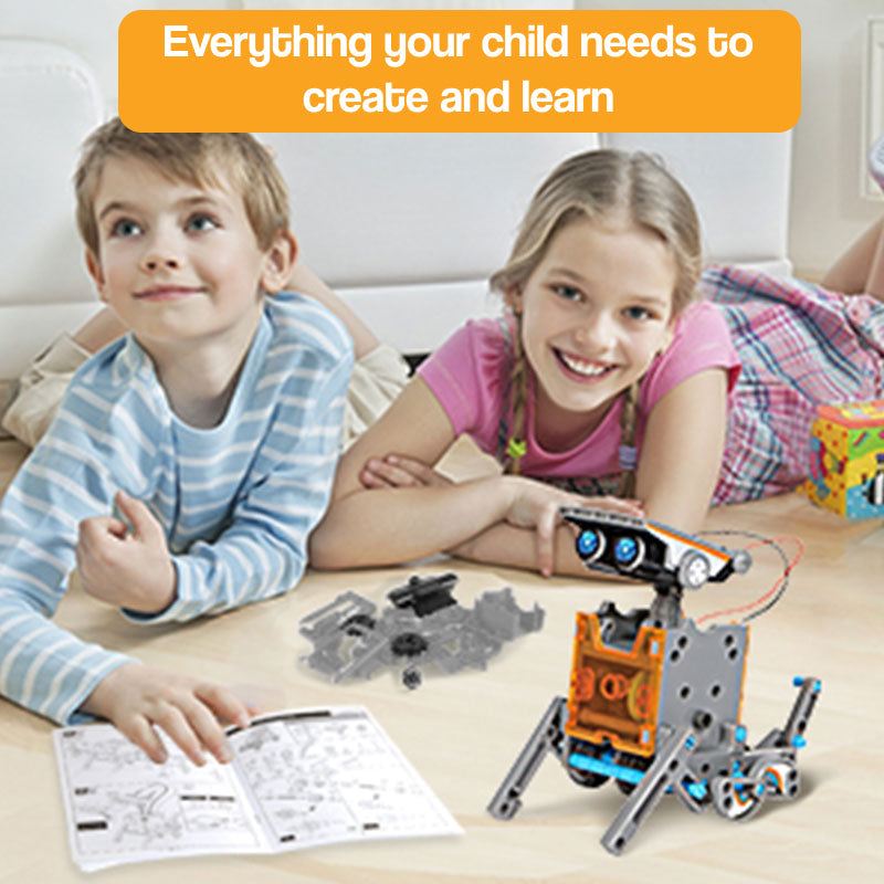 SolarBot Builder Kit (2-PIECE SET) – STEM learning toy