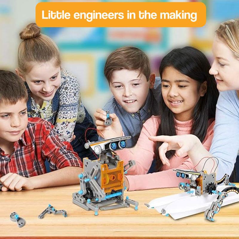 SolarBot Builder Kit (2-PIECE SET) – DIY craft activity