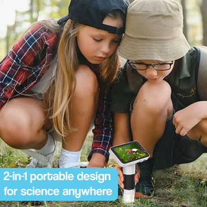 The WonderScope: Portable HD Mini Microscope – science kit