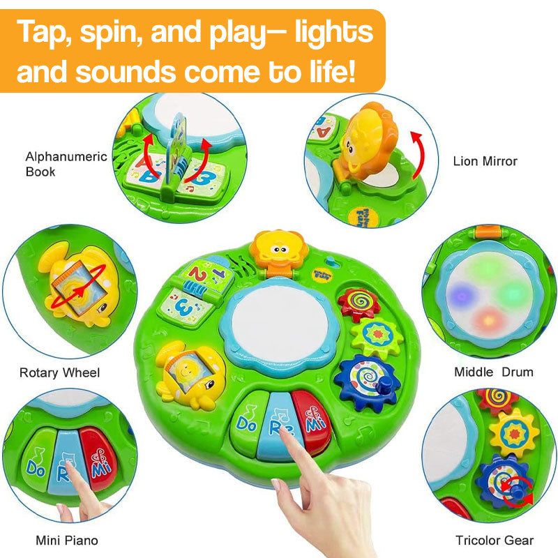 Play & Glow Music Learning Activity Table – from baby age up
