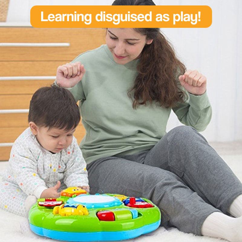 Play & Glow Music Learning Activity Table – for active indoor and outdoor play