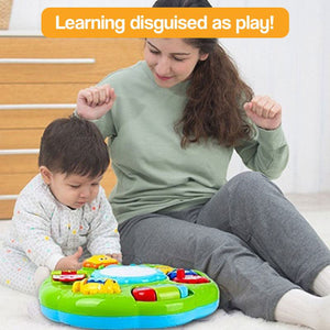 Play & Glow Music Learning Activity Table – for active indoor and outdoor play