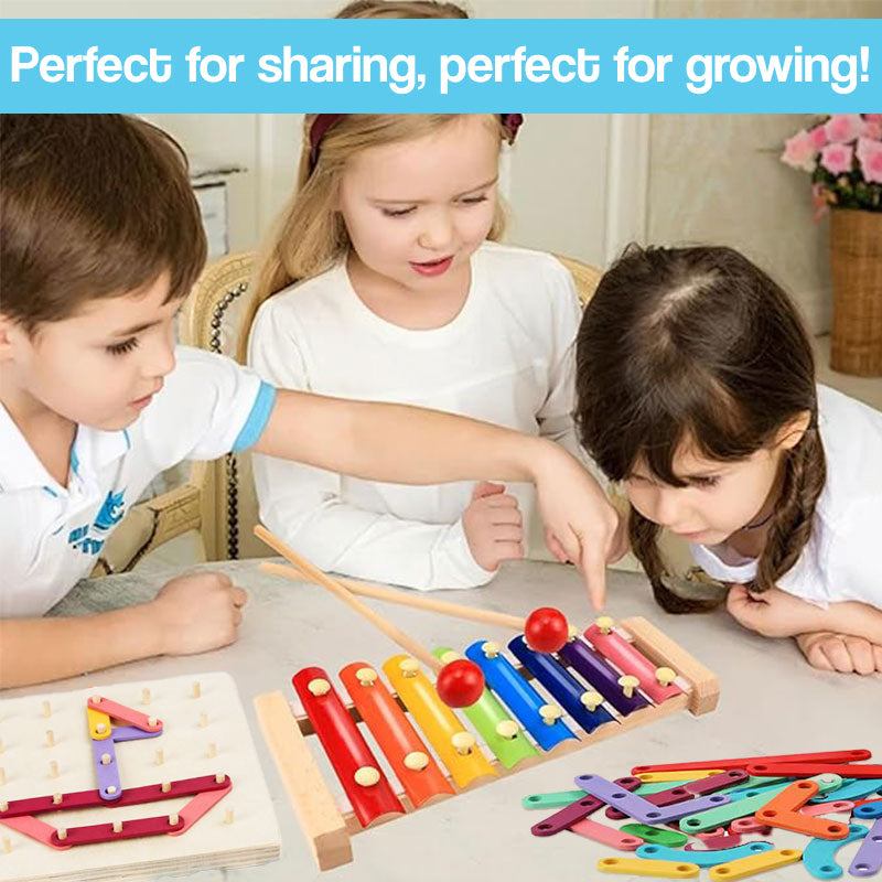 Montessori Creative Skill-Building Bundle – gift idea for kids and grandchildren