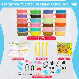 Mini Artists Air-Dry Clay Kit – DIY craft activity