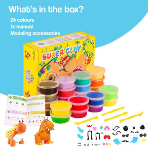 Mini Artists Air-Dry Clay Kit – gift idea for kids and grandchildren