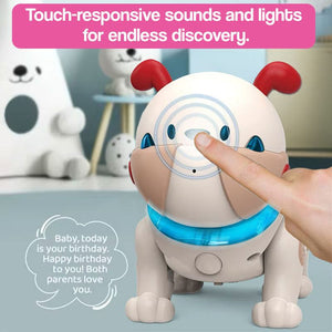 ChatGPT Powered Interactive PuppyPal Robot Toy – from baby age up