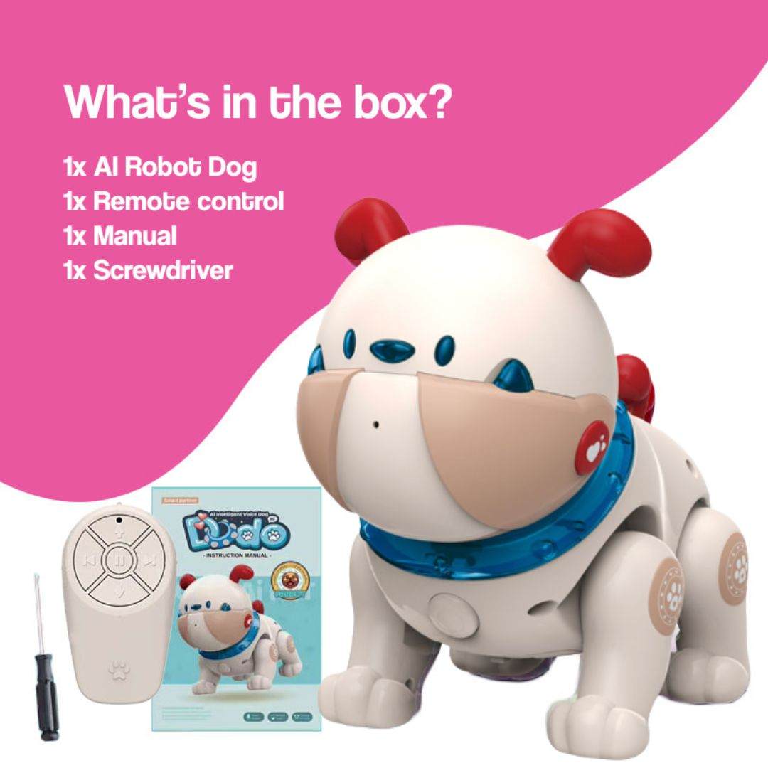 ChatGPT Powered Interactive PuppyPal Robot Toy – educational toy