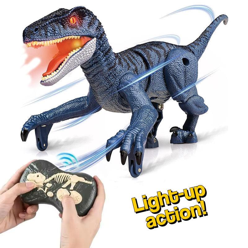Remote Control Dinosaur with Lights, Sound & Motion