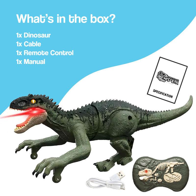 Remote Control Dinosaur with Lights, Sound & Motion (view 15)