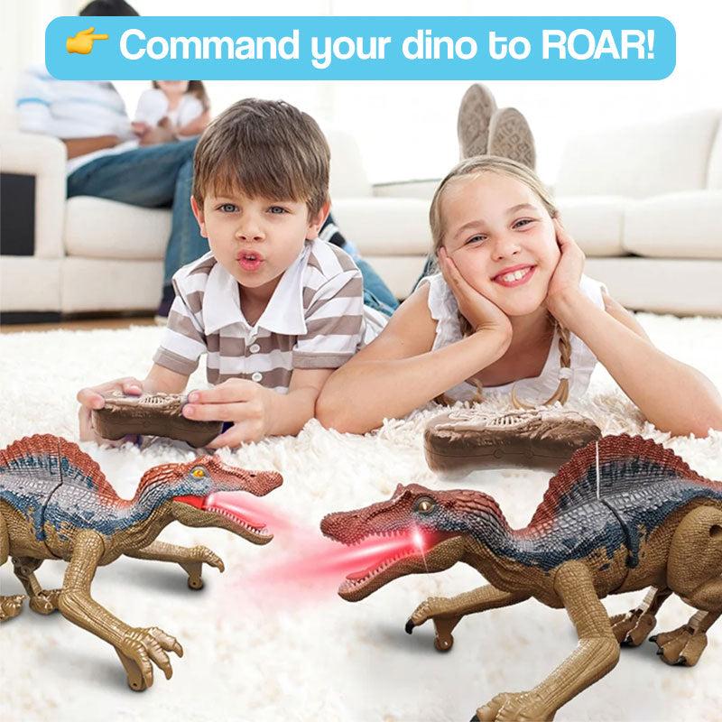 Remote Control Dinosaur with Lights, Sound & Motion – for kids ages 3+