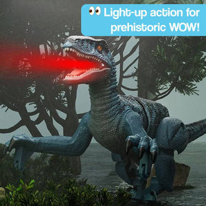 Remote Control Dinosaur with Lights, Sound & Motion – toy vehicle