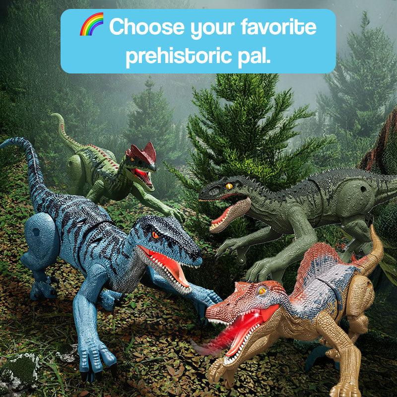 Remote Control Dinosaur with Lights, Sound & Motion – gift idea for kids and grandchildren