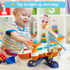 Multisensory Musical Development Drum Set – electronic learning toy