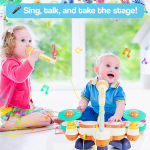 Multisensory Musical Development Drum Set – educational toy