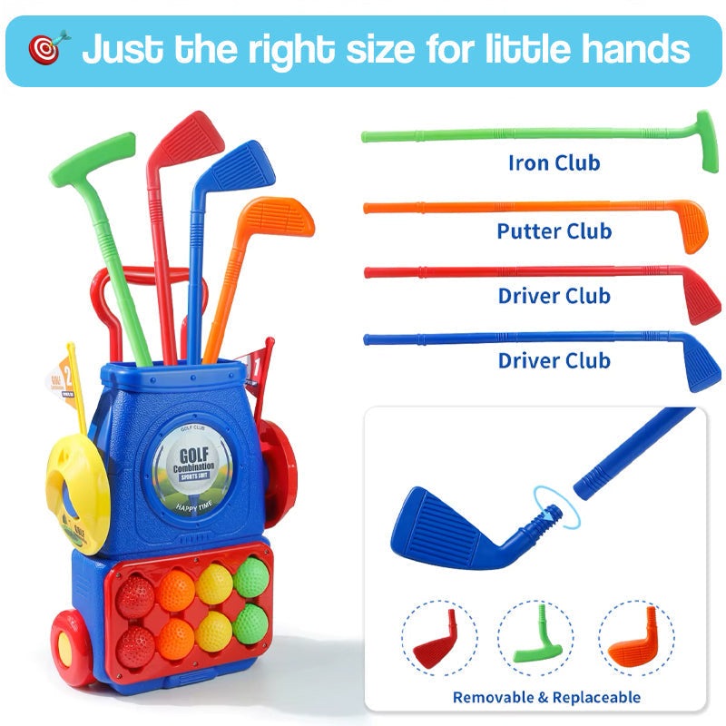 Complete Indoor & Outdoor Junior Golf Set – STEM learning toy