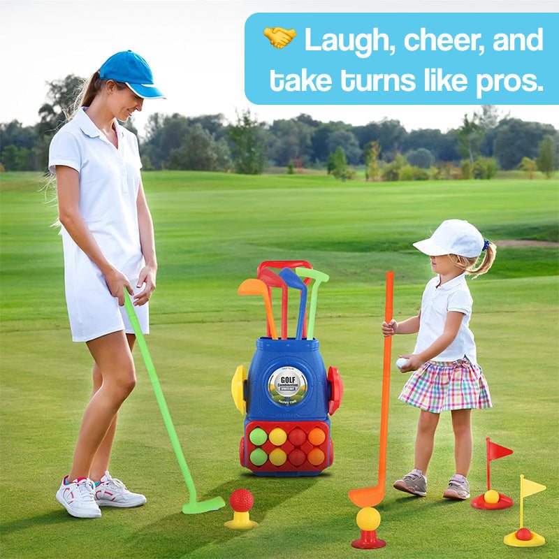 Complete Indoor & Outdoor Junior Golf Set – educational toy