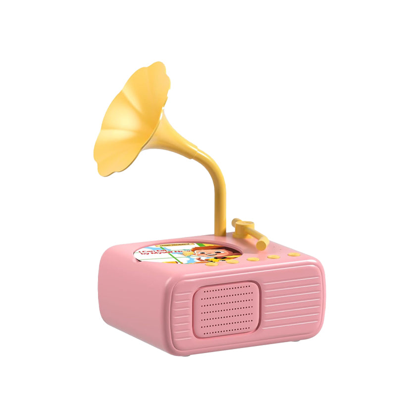 Smart Mini Phonograph with 96 Vinyls + Bluetooth