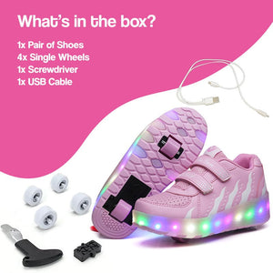 2-in-1 Convertible Skate Shoes (view 10)