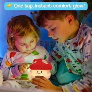 SleepyShroom Silicone Night Light – sensory toy