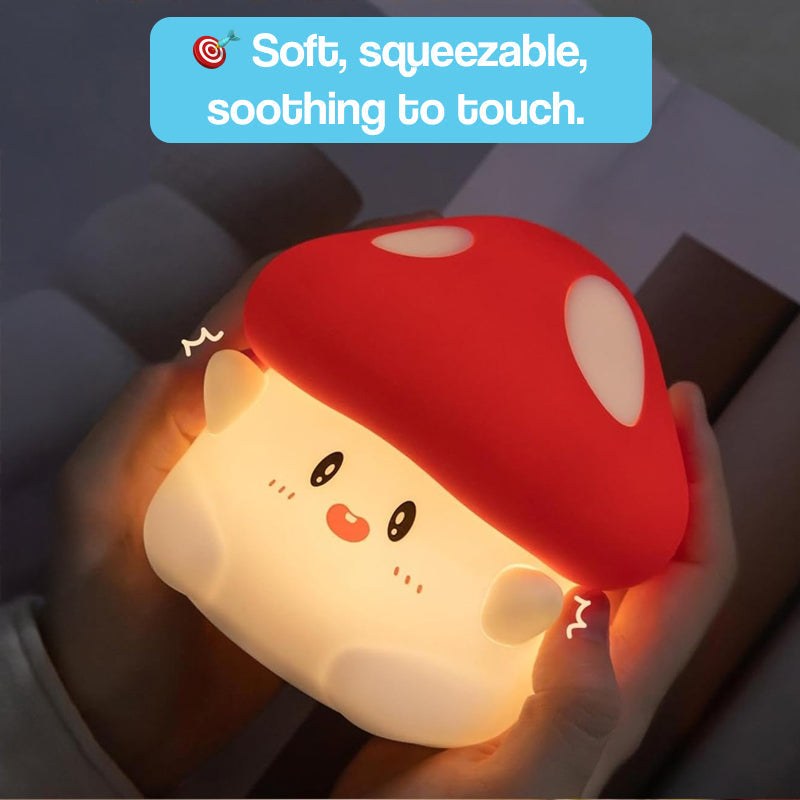 SleepyShroom Silicone Night Light – electronic learning toy
