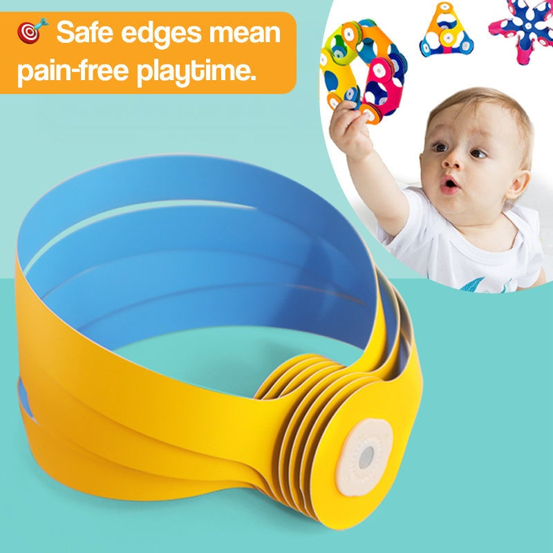 3D Magnetic Soft STEM Building Blocks – STEM learning toy