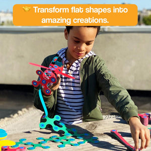 3D Magnetic Soft STEM Building Blocks – educational toy