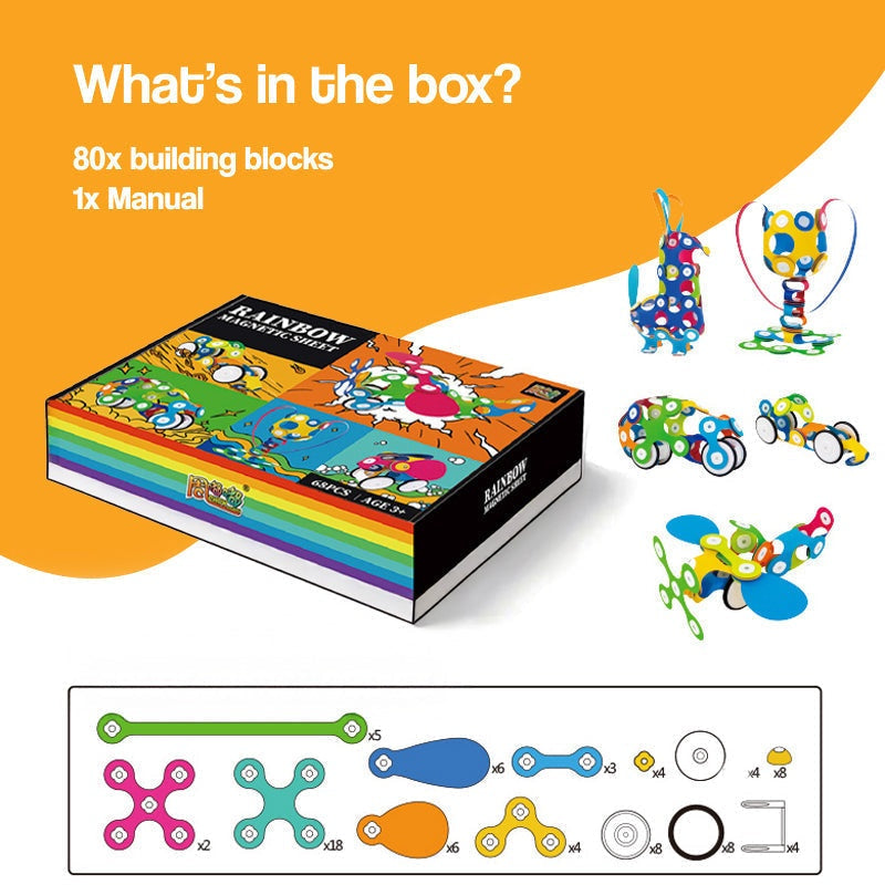 3D Magnetic Soft STEM Building Blocks (view 9)
