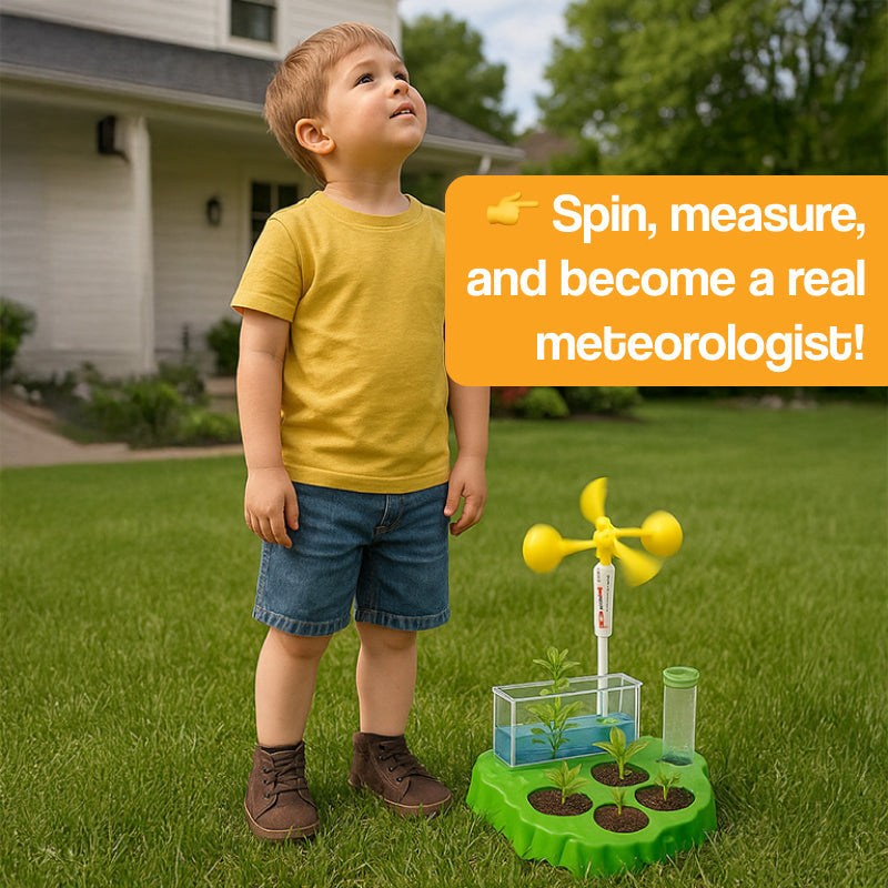 STEM-Learning 18-Piece Weather Station Kit – science kit
