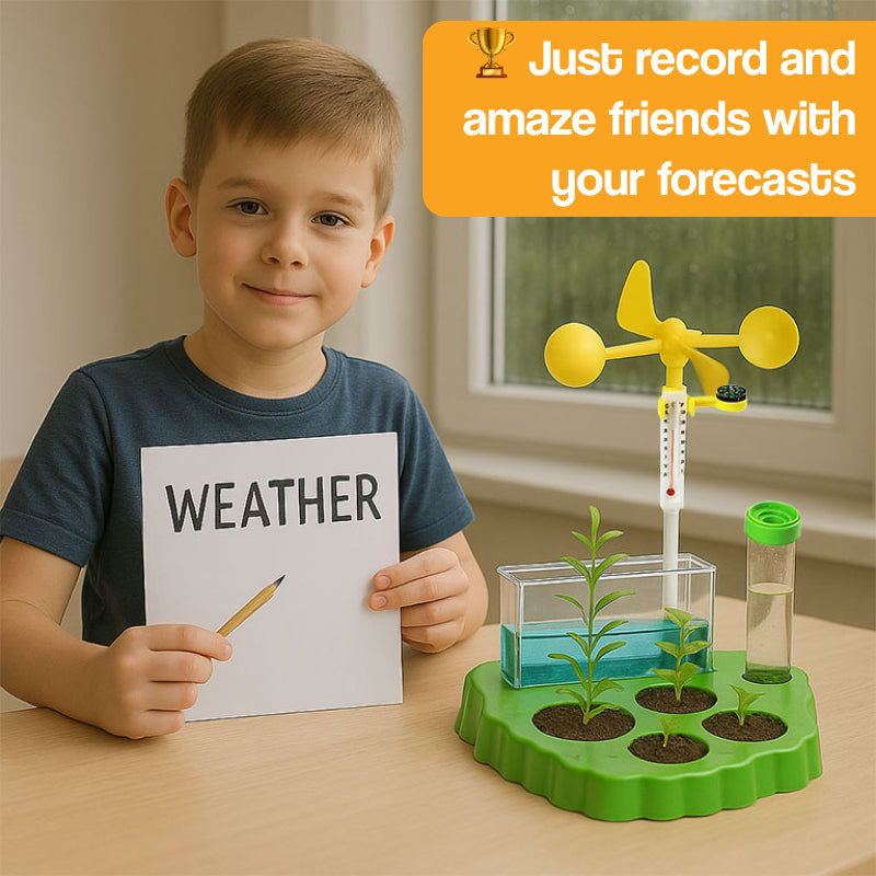 STEM-Learning 18-Piece Weather Station Kit