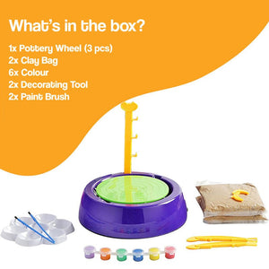 Complete Mini Pottery Workshop Kit (view 8)