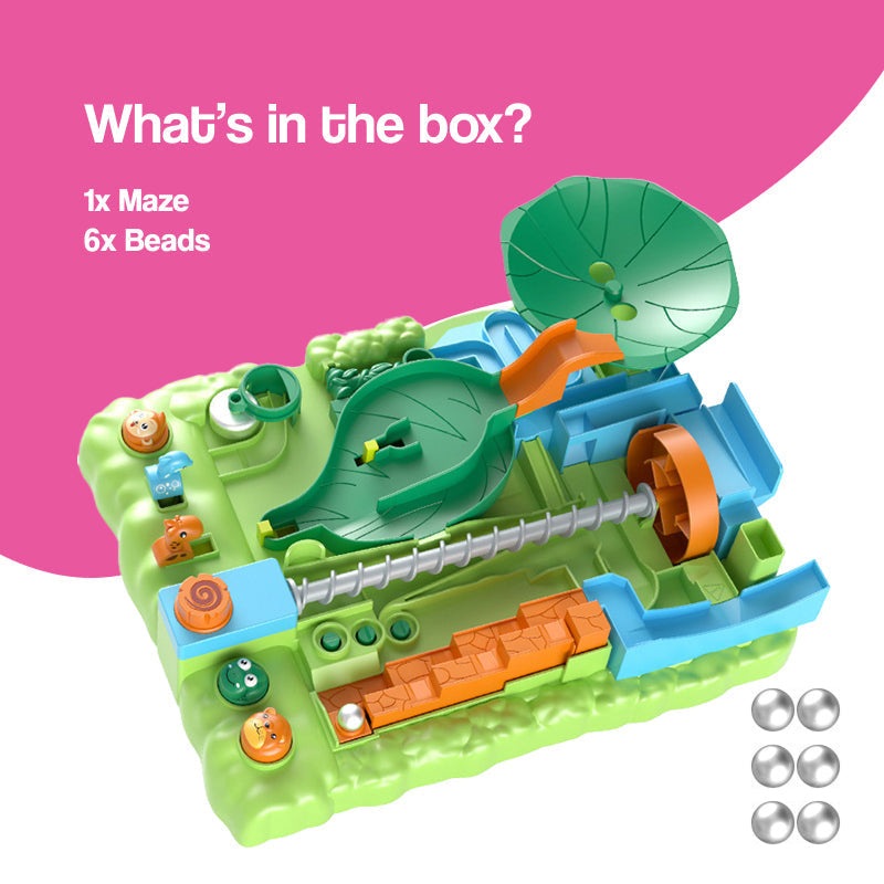 STEM Marble Maze Ball Track Logic Game (view 11)