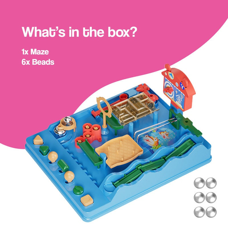 STEM Marble Maze Ball Track Logic Game (view 9)