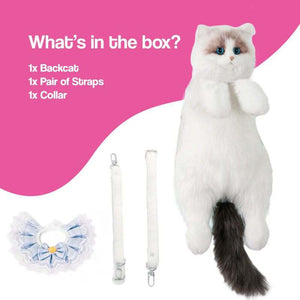 Ultra-Soft Snuggly Ragdoll Cat Backpack (view 11)