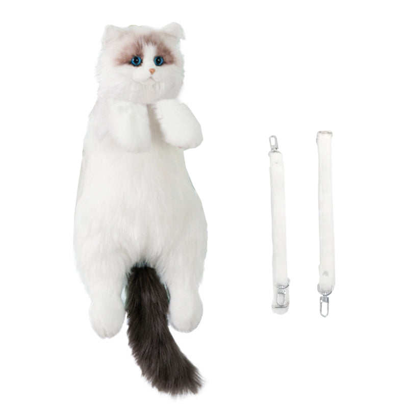 Ultra-Soft Snuggly Ragdoll Cat Backpack