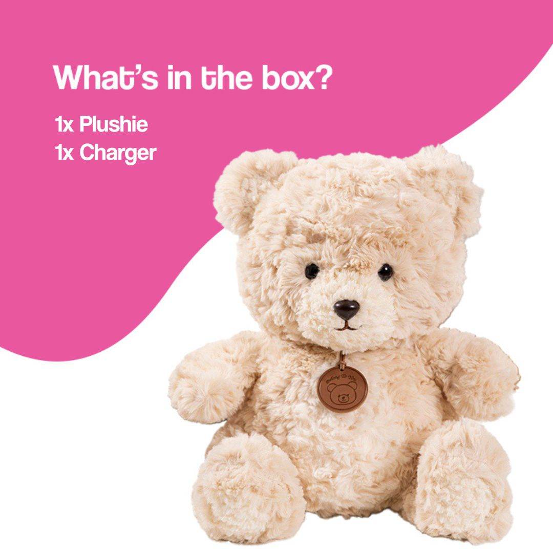 ChattyBear AI-Smart Learning Plushie interactive educational teddy bear for kids aged 3 and up