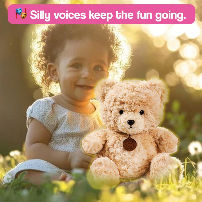 AI-Smart Learning Plushie ChattyBear interactive talking plush toy for kids aged 3+