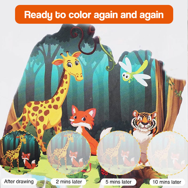 Magic Color Reusable Waterbook