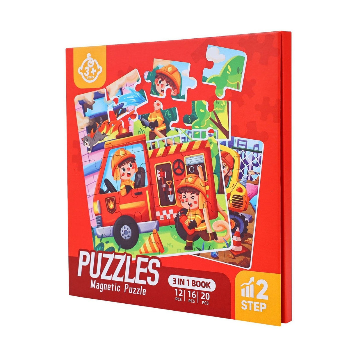 Advanced Magnetic Puzzle Book for Kids