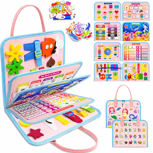 Soft Quiet Book with 20+ Activities for Toddlers (view 21)