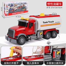 Oversized Timber Transport Toy Truck with Crane